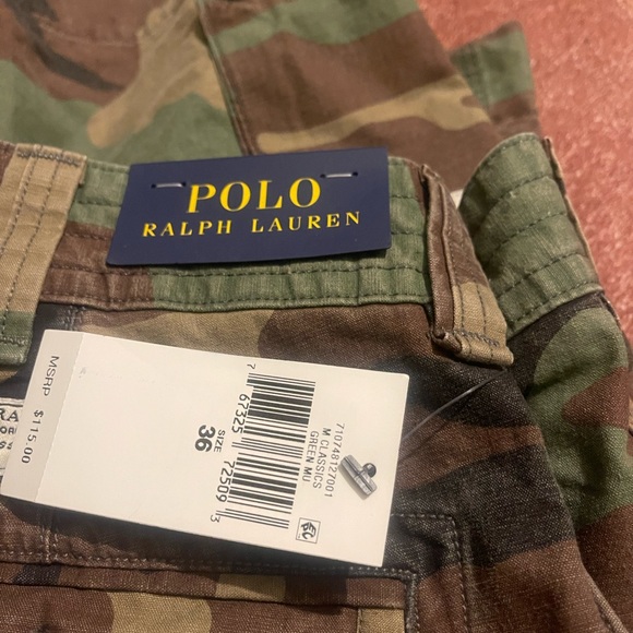 Ralph Lauren army cargo shorts 36 - Picture 11 of 15